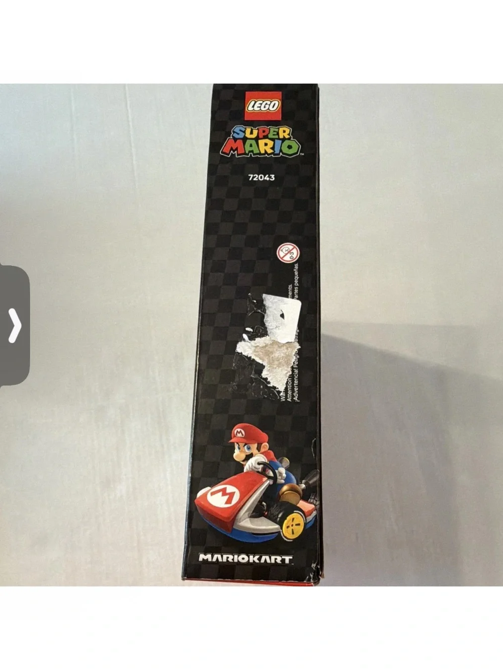 Lego Super Mario Red and Blue Mario Kart Building Set